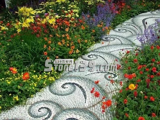 園林石材路面9種常用的鋪裝形式 園林鋪路石