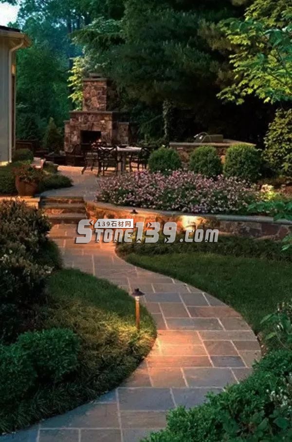 園林石材路面9種常用的鋪裝形式 園林鋪路石