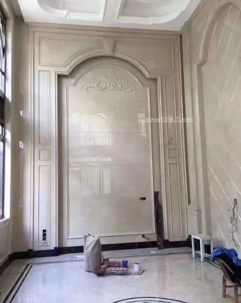 50款復式樓躍層挑高石材背景墻實景案例欣賞 復式樓挑高躍層石材背景墻