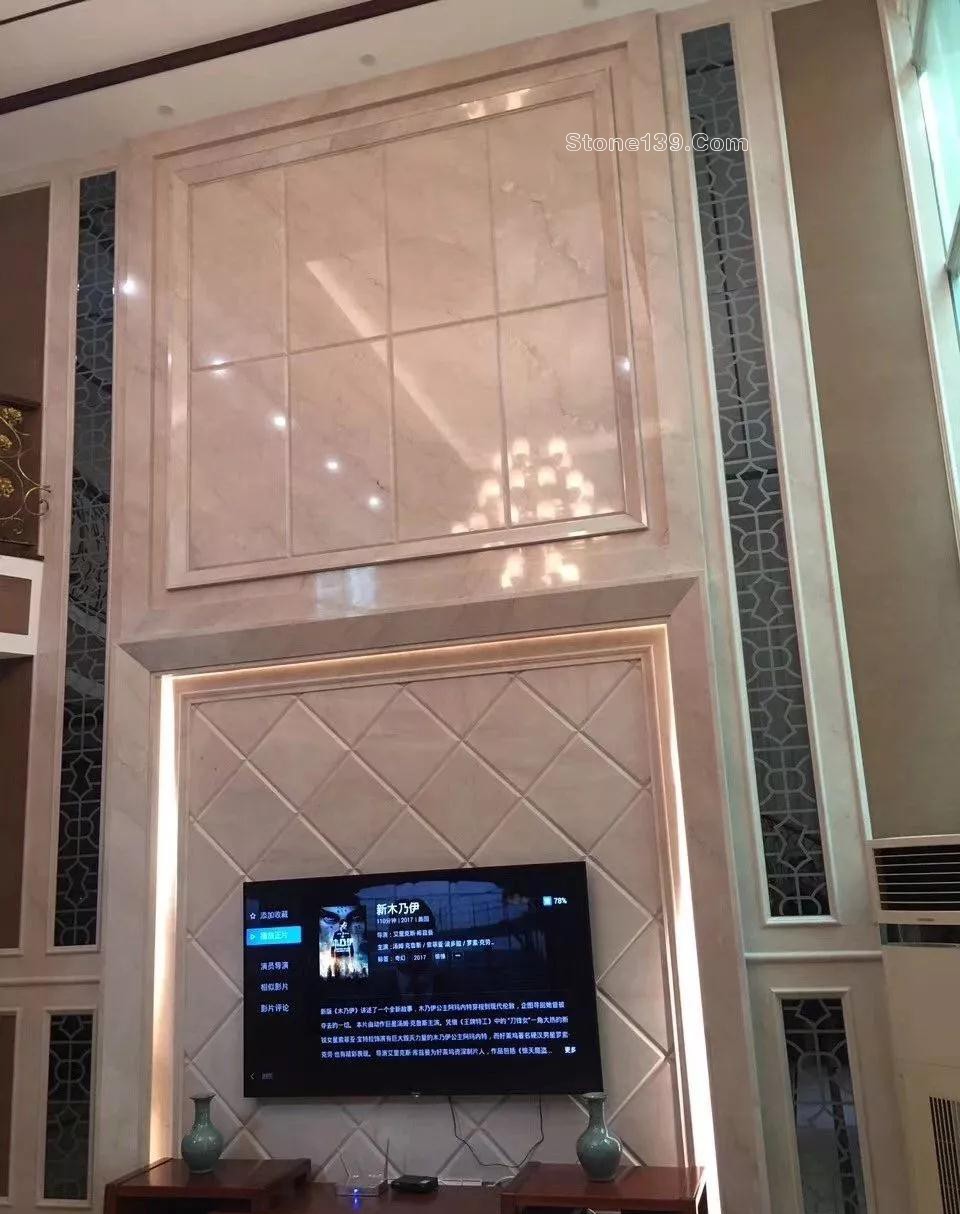 50款復式樓躍層挑高石材背景墻實景案例欣賞 復式樓挑高躍層石材背景墻