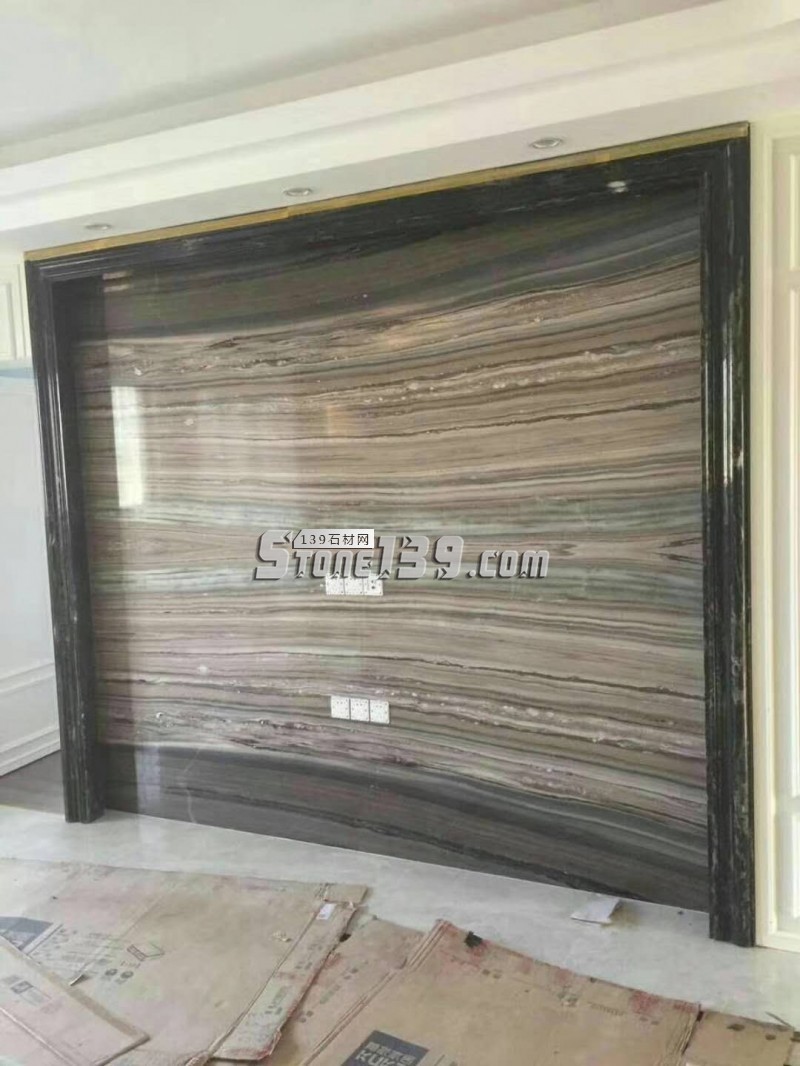 意大利藍金沙大理石裝飾案例