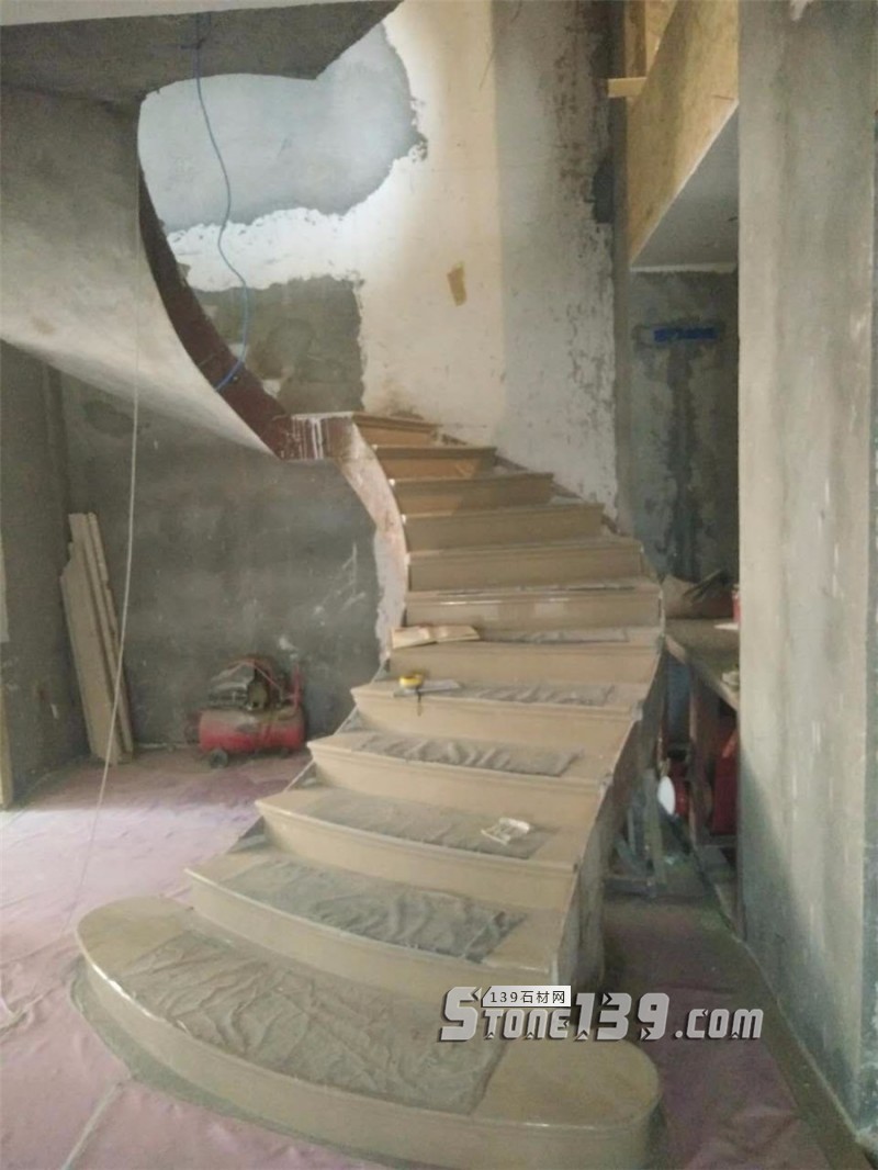 大理49款室內(nèi)大理石旋轉(zhuǎn)樓梯裝飾實例欣賞