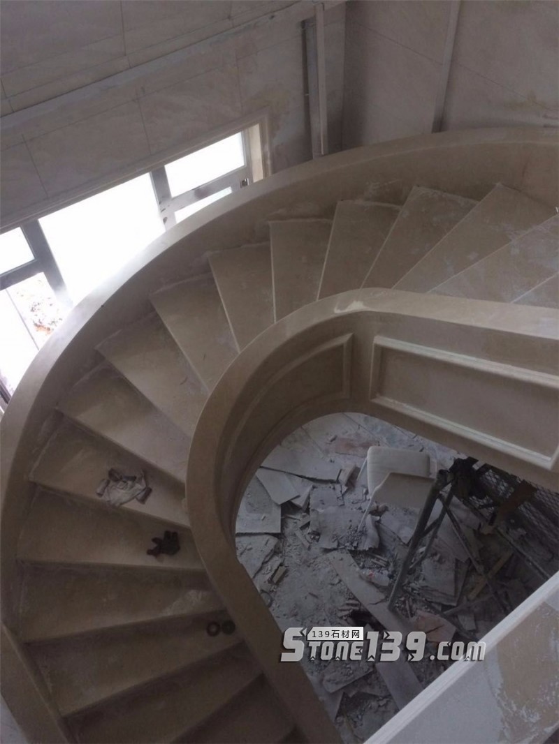 大理49款室內(nèi)大理石旋轉(zhuǎn)樓梯裝飾實例欣賞