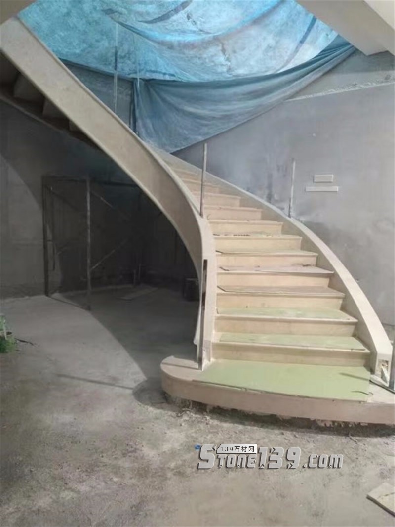 大理49款室內(nèi)大理石旋轉(zhuǎn)樓梯裝飾實例欣賞