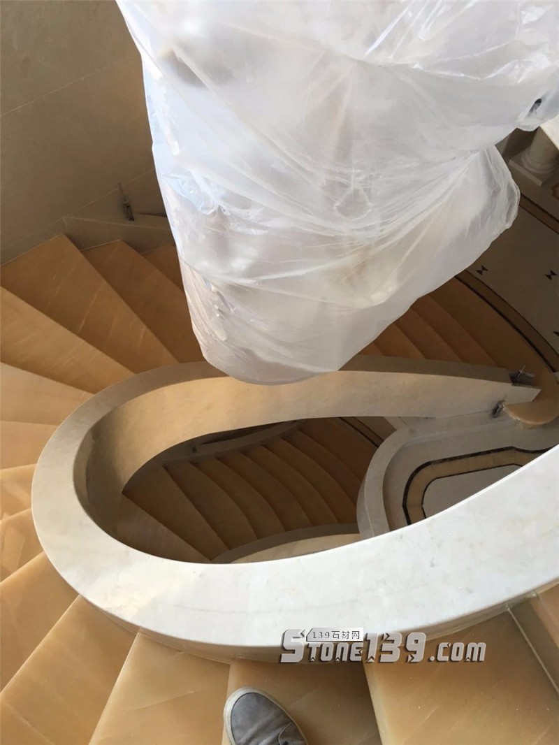 大理49款室內(nèi)大理石旋轉(zhuǎn)樓梯裝飾實例欣賞