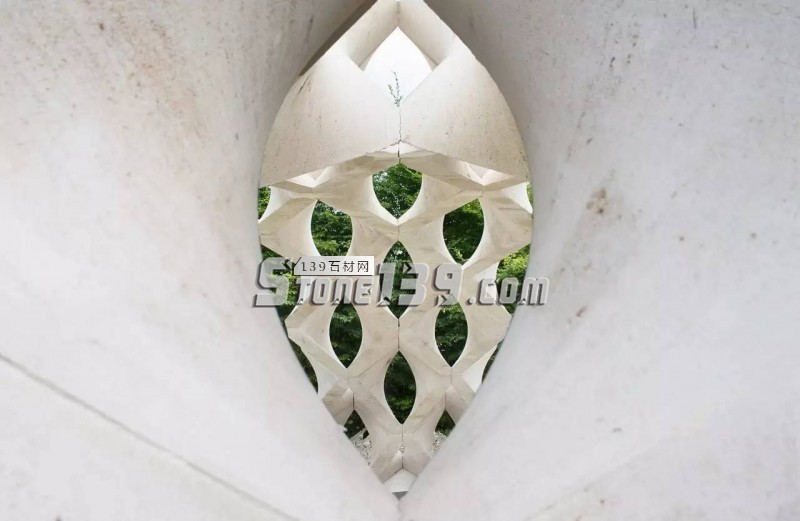 用(意大利)原石打造的拱形石材拋物線拱形預制結構