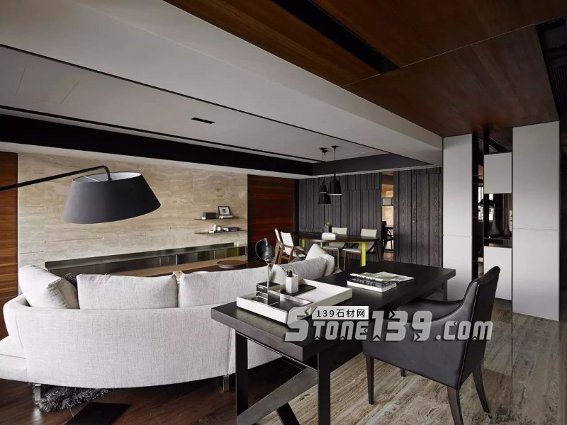 80后、90后年輕人鐘愛的大理石電視背景墻裝飾風格