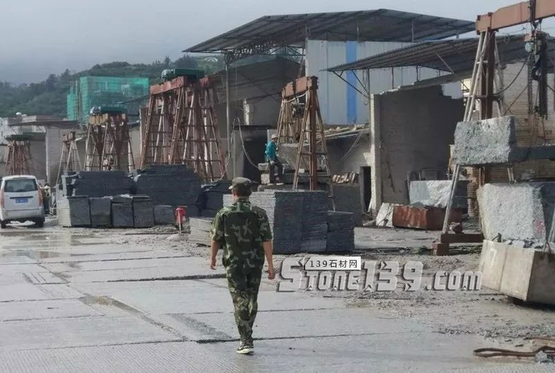 廣東信宜大成(海浪花產地)部分石場因環保未通過保持停產狀態