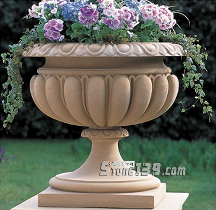 石材花缽(花盆)