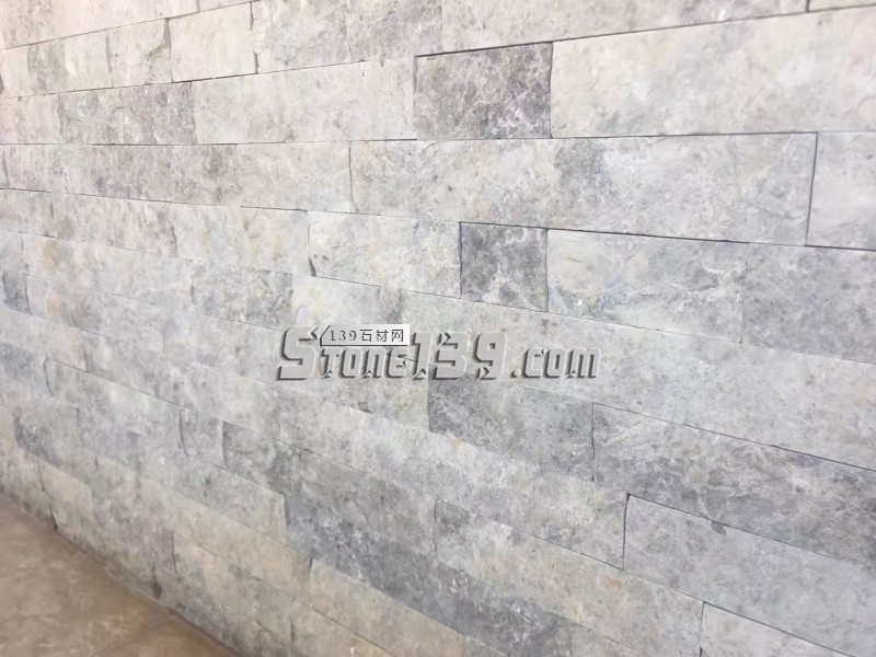 云多拉灰復古面貼墻效果