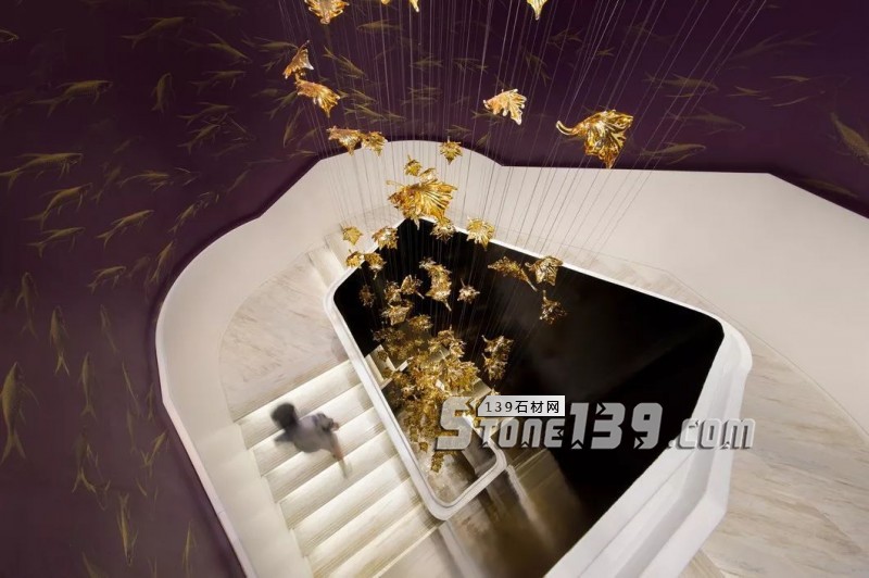 2018年最流行的大理石樓梯、過道、拼花應用分享