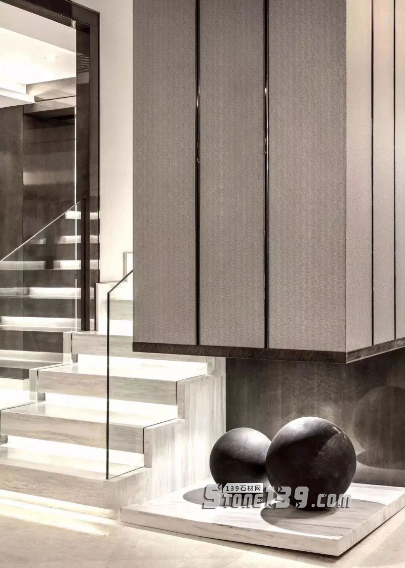 2018年最流行的大理石樓梯、過道、拼花應用分享