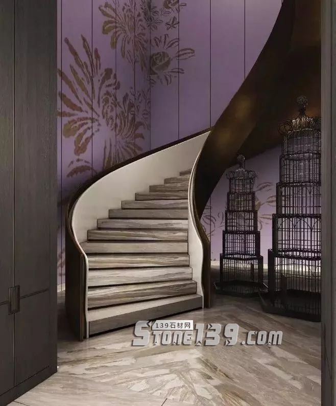 2018年最流行的大理石樓梯、過道、拼花應用分享