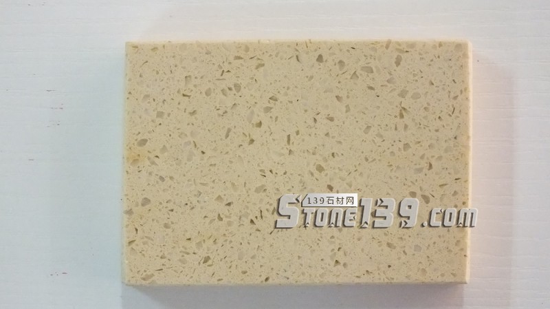 豐碩高品質的米黃色石英石