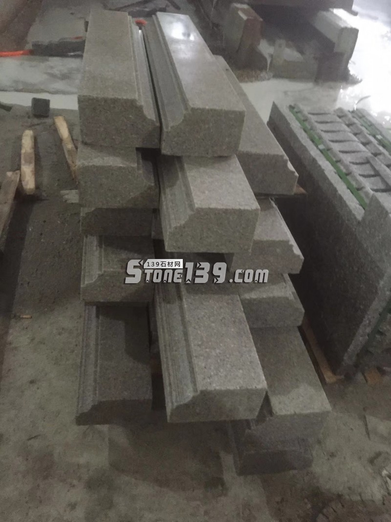 廣茂石業花崗巖產品 異形欄桿 線條 園林石材