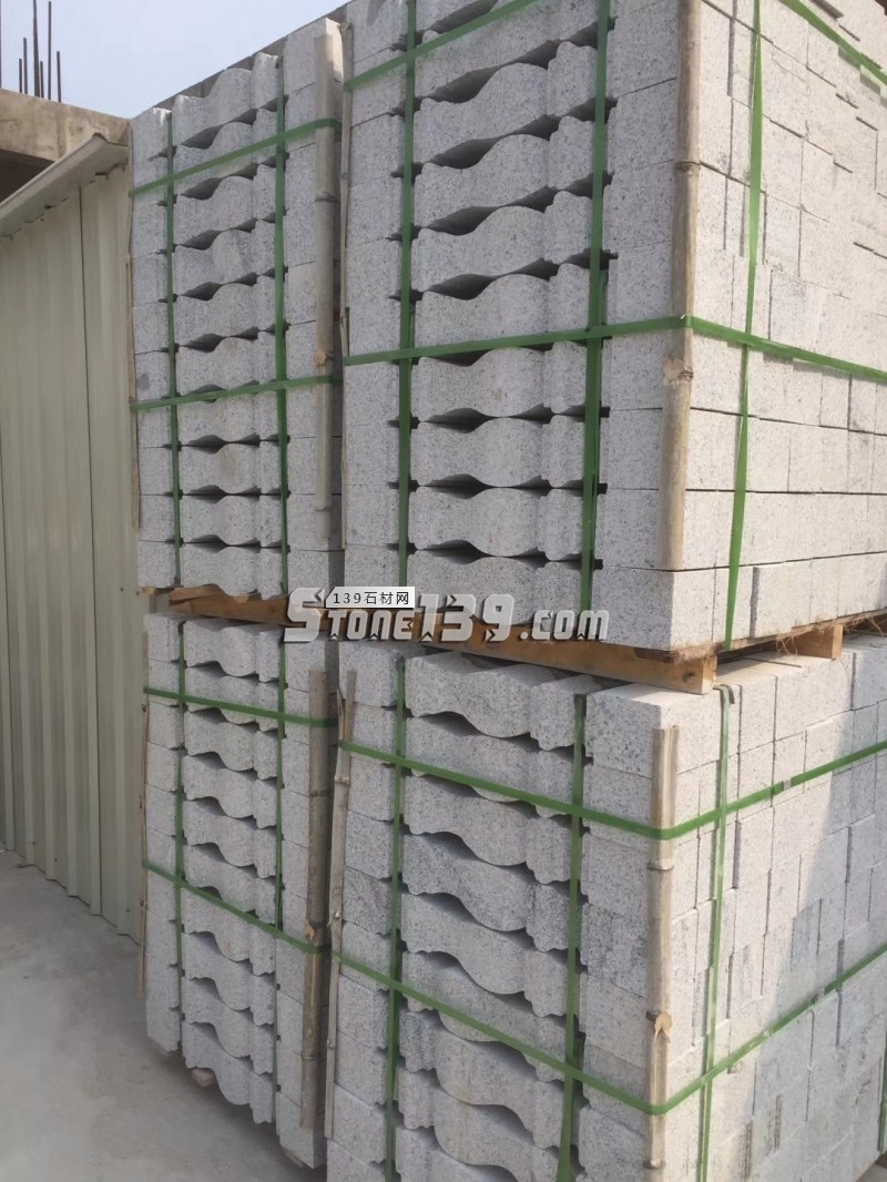 廣茂石業花崗巖產品 異形欄桿 線條 園林石材