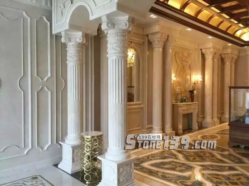 白玉蘭大理石裝飾案例賞析-沉靜優(yōu)雅，超美設(shè)計