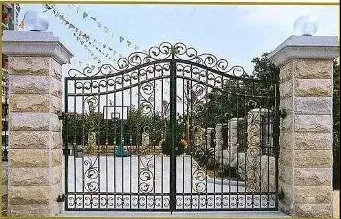 石材別墅大門 庭院石材大門柱實(shí)例拍攝欣賞 別墅庭院大門石材