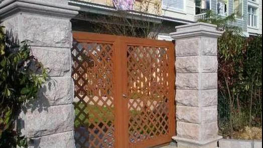 石材別墅大門 庭院石材大門柱實(shí)例拍攝欣賞 別墅庭院大門石材