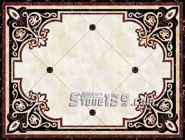 長(zhǎng)條形方形長(zhǎng)方形拼花 大理石拼花圖案