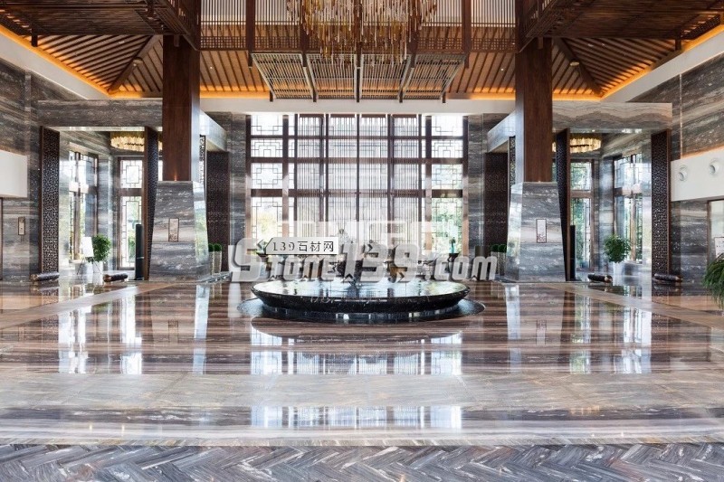 環(huán)球石材五星級酒店大堂案例 | 七種風(fēng)格七種美!