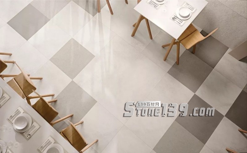 地面空間鋪陳，天馬行空的石材應用