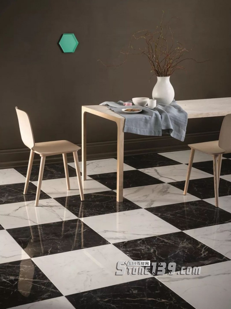 地面空間鋪陳，天馬行空的石材應用