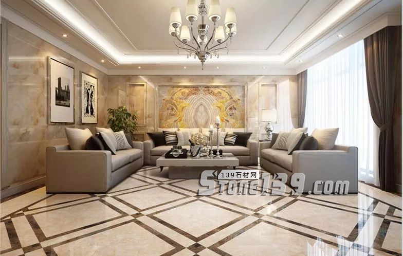 地面空間鋪陳，天馬行空的石材應用