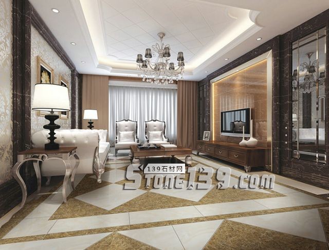 地面空間鋪陳，天馬行空的石材應用