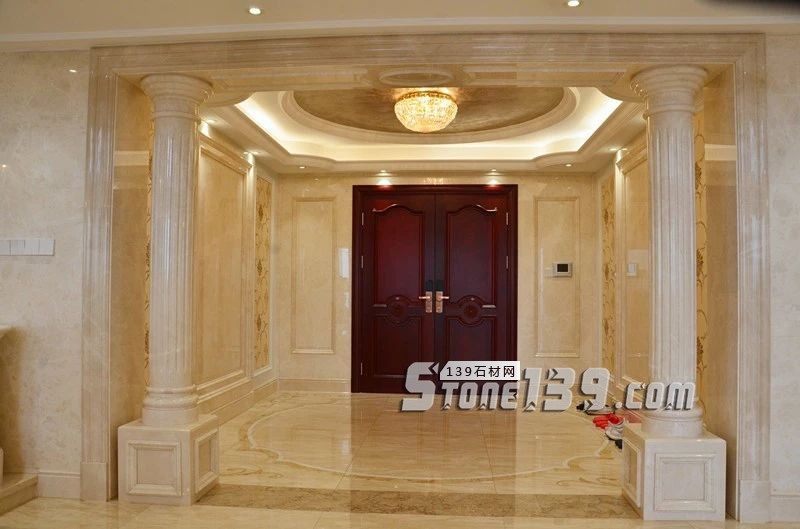 750㎡頂層復(fù)式公寓,大理石功不可沒(méi)