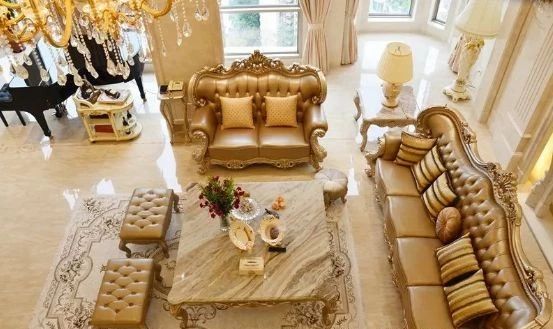 750㎡頂層復(fù)式公寓,大理石功不可沒(méi)