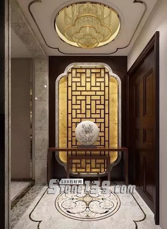 那些用石材裝飾的漂亮玄關 你心動了嗎?