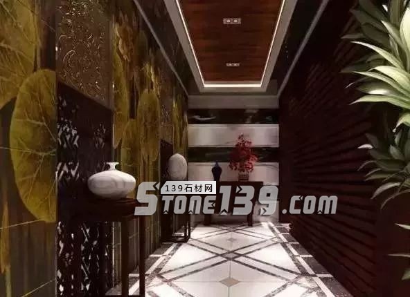 那些用石材裝飾的漂亮玄關 你心動了嗎?