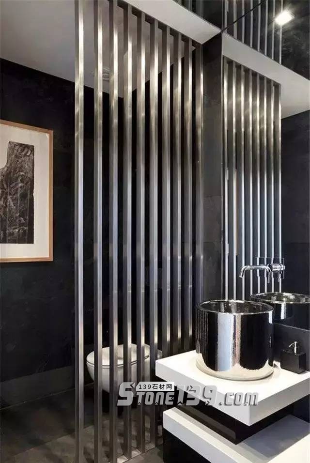 衛生間裝石材要這樣用 干濕分離效果好