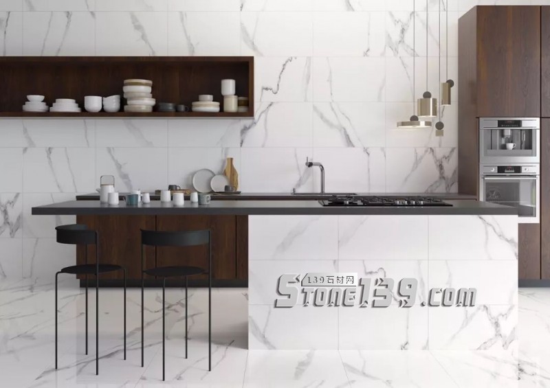 大理石與金屬搭配的裝飾 感受下自然現代風