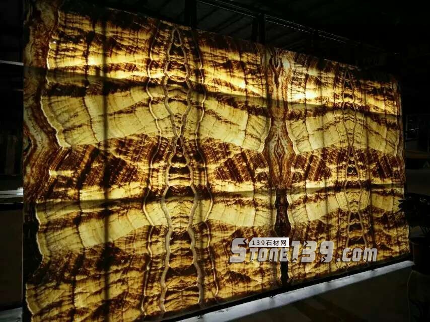 孔雀玉大理石介紹 孔雀玉透光大理石