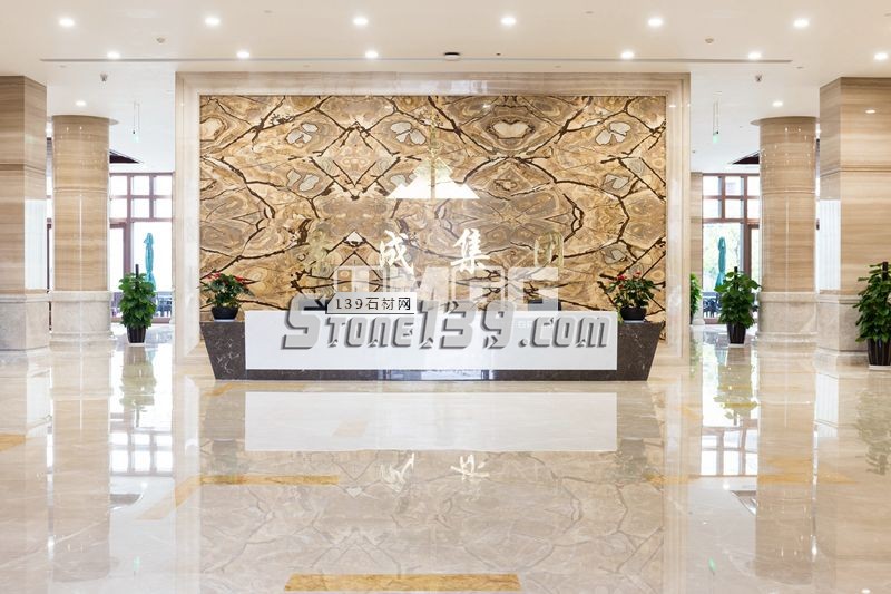 大理石工程應(yīng)用中的追紋與對(duì)紋應(yīng)用案例欣賞 大理石紋路應(yīng)用案例