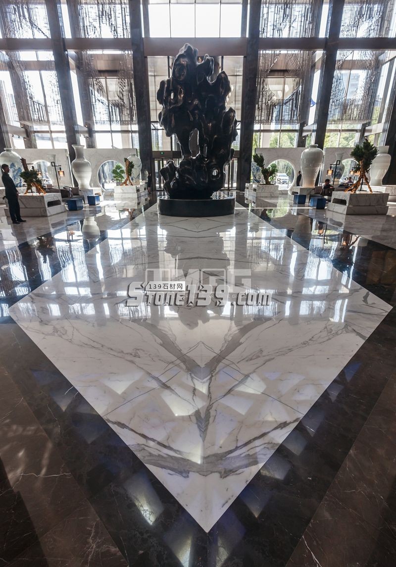 大理石工程應(yīng)用中的追紋與對(duì)紋應(yīng)用案例欣賞 大理石紋路應(yīng)用案例