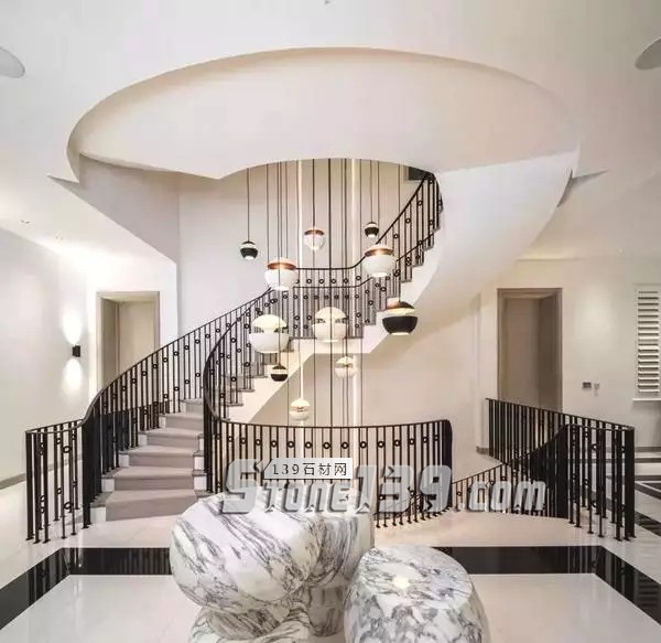 大理石+金屬，輕奢風的最佳cp