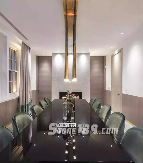 大理石+金屬，輕奢風的最佳cp