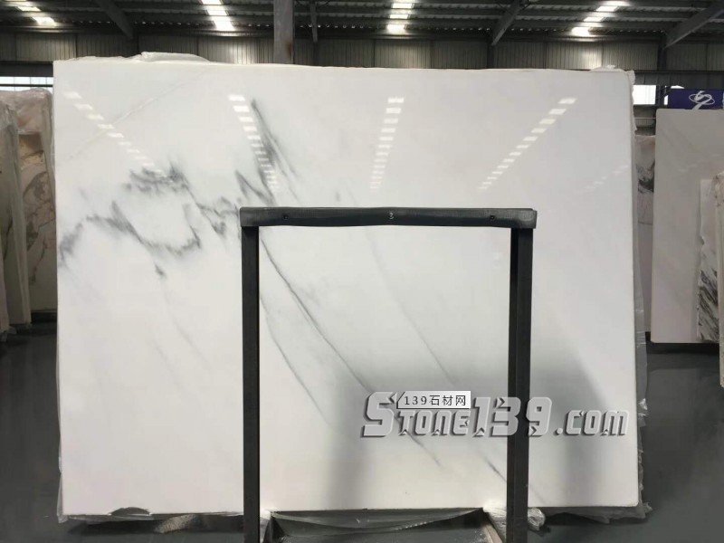 水墨白大理石介紹（中國版魚肚白）