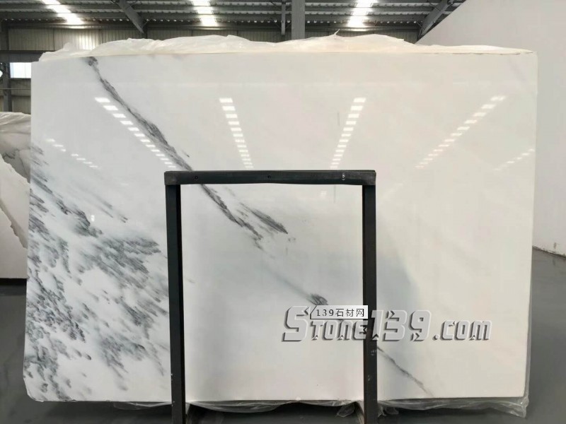 水墨白大理石介紹（中國版魚肚白）