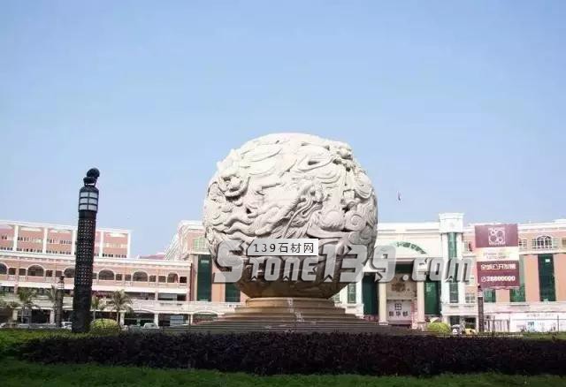 石雕龍球、圓球及浮雕