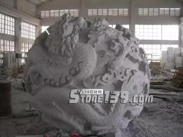 在新窗口打開圖片 石雕龍球、圓球及浮雕