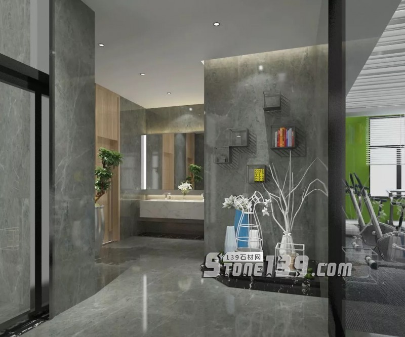 五款流行灰色大理石裝飾(愛馬仕灰 云多拉灰 瑪雅灰 克羅地亞灰 玻利維亞灰)