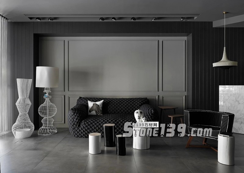 五款流行灰色大理石裝飾(愛馬仕灰 云多拉灰 瑪雅灰 克羅地亞灰 玻利維亞灰)