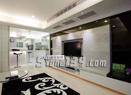 大理石背景墻，在現代家居裝飾中，為什么更受青睞？