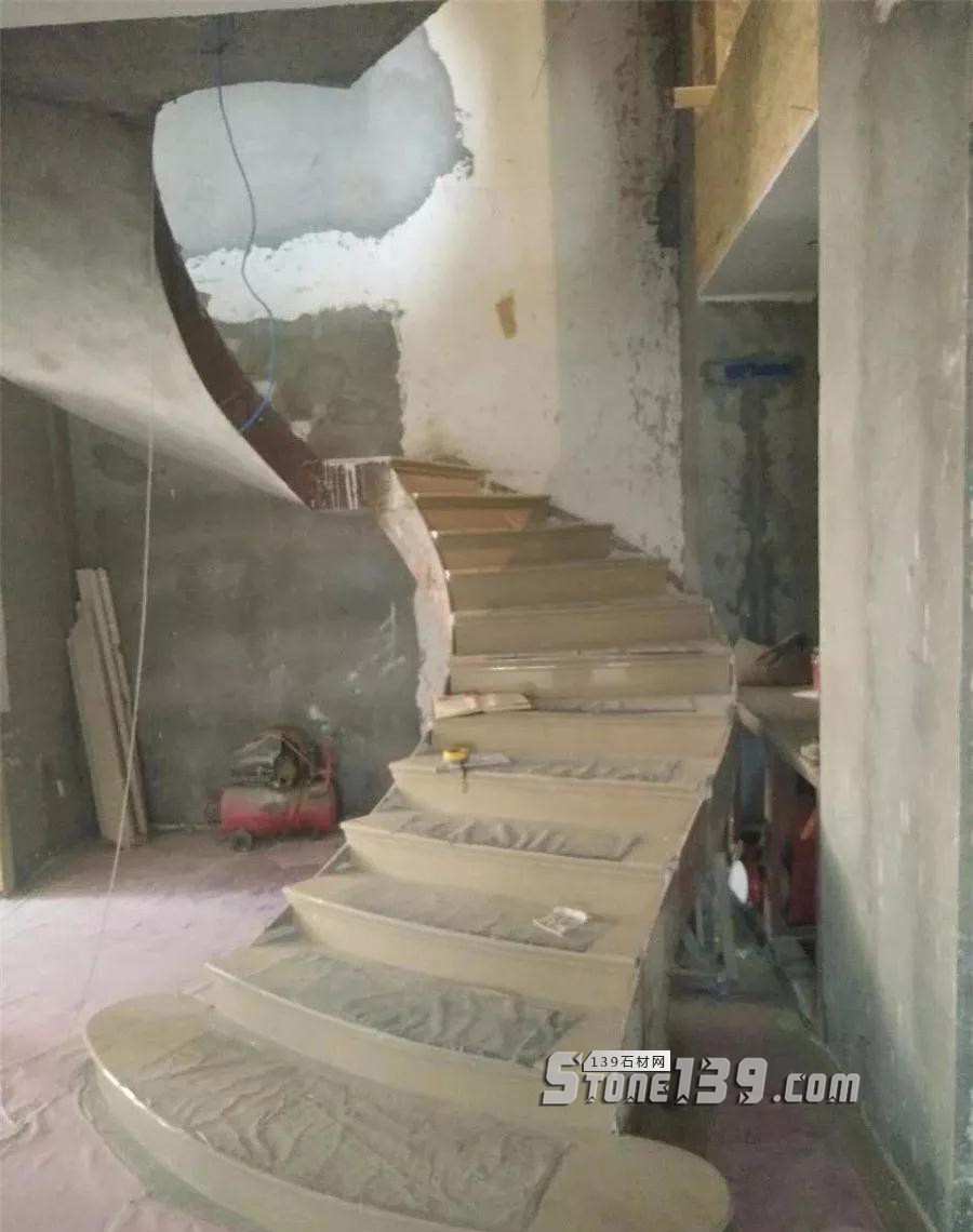 為什么旋轉樓梯一定要用石材?