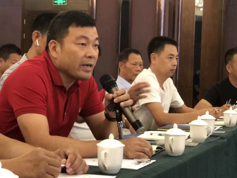 湖北麻城市委常委、統戰部部長戴昌遠一行考察交流富強石材綠色礦山經驗