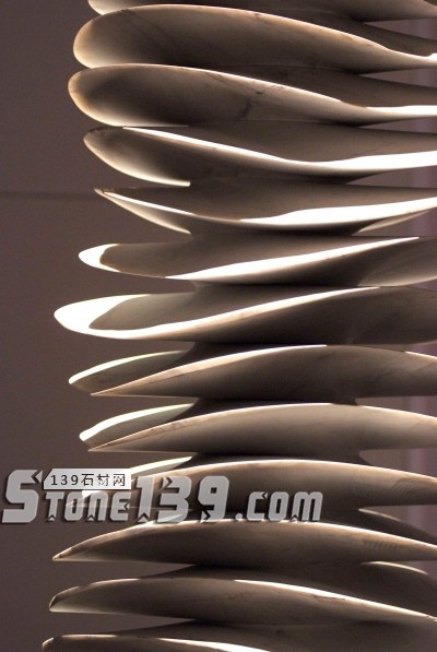 意大利石材展會上的那些大理石藝術品